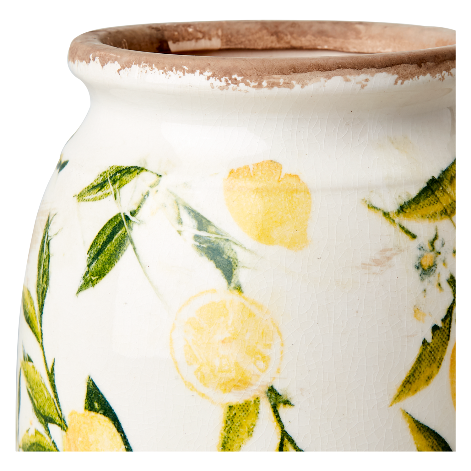 Affari of Sweden LEMONA Urna S, Vit/grön/gul
