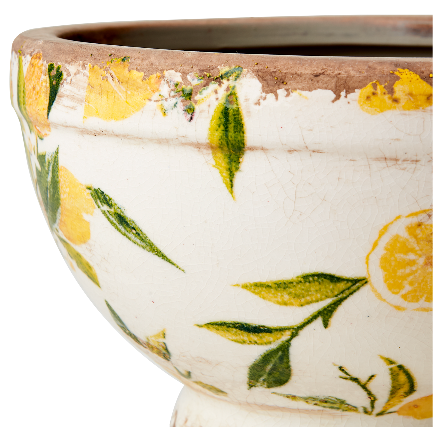 Affari of Sweden LEMONA Kruka S, Vit/grön/gul