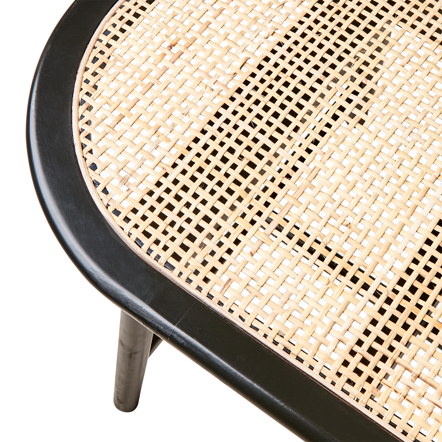 Affari of Sweden HARRY Bänk, Natur/svart