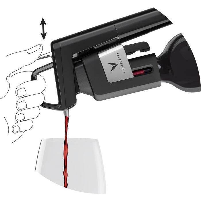 Coravin Timeless Six+ Vinkonserveringssystem 12 delar Svart