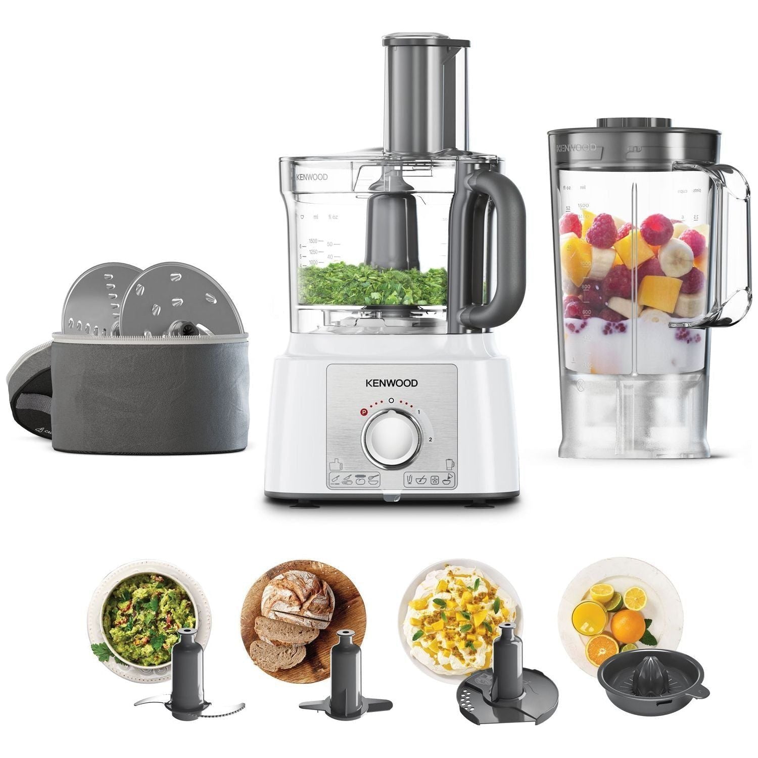 Kenwood Matberedare FDP65.450WH MultiPro Express