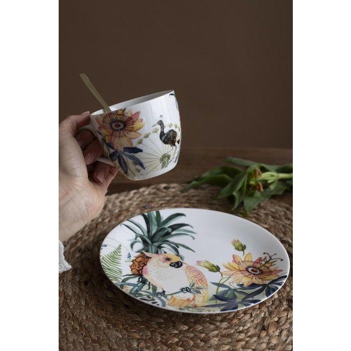 Magnor Florytale Frukosttallrik 21 cm cockatoo