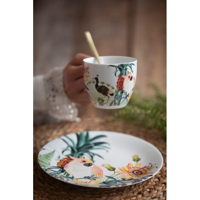 Magnor Florytale Frukosttallrik 21 cm cockatoo