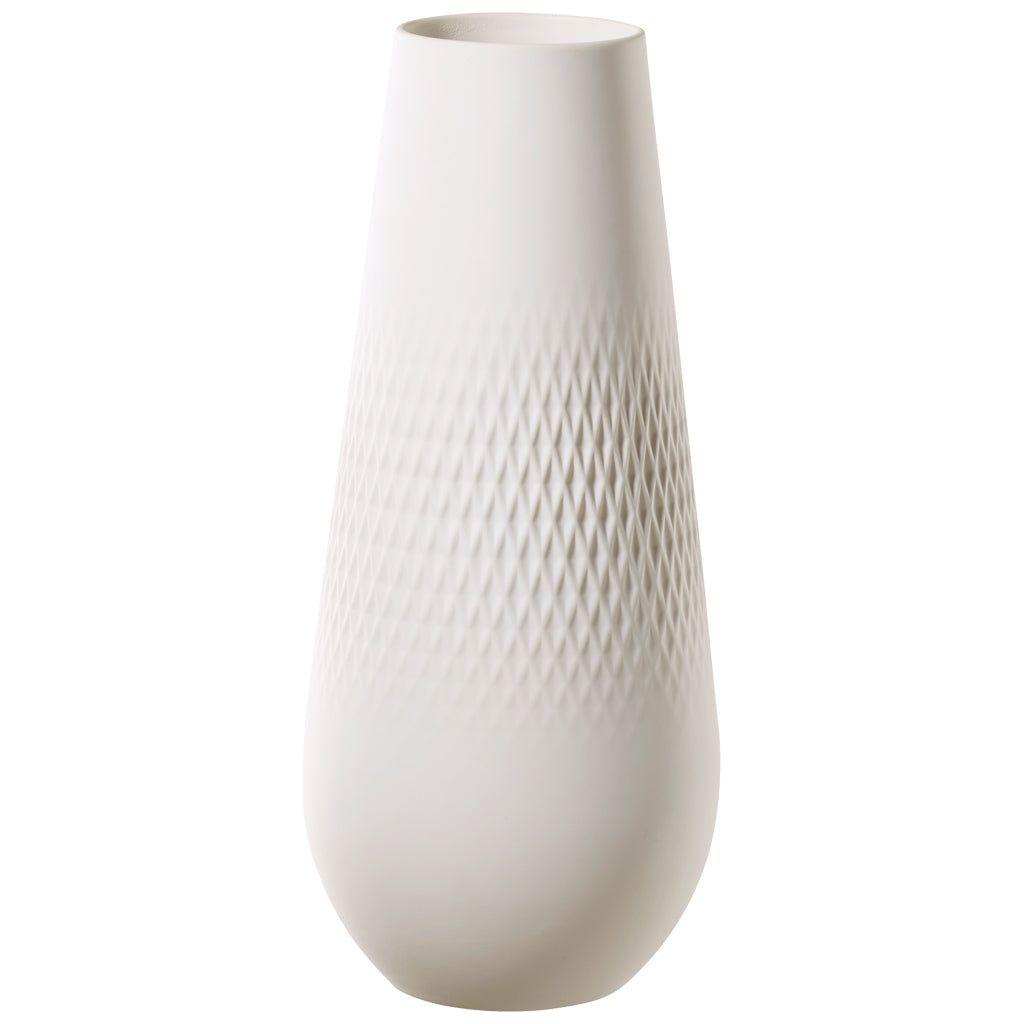 Villeroy & Boch Manufacture Collier blanc Fyrkantig vas hög 1.5 l