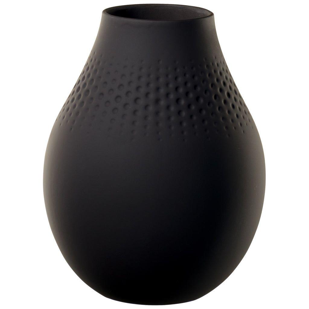 Villeroy & Boch Manufacture Collier svart Vas Pärla hög 2.3 l