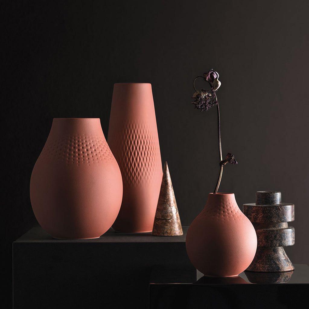 Villeroy & Boch Manufacture Collier jord Vasen Pärla hög 2.34 l