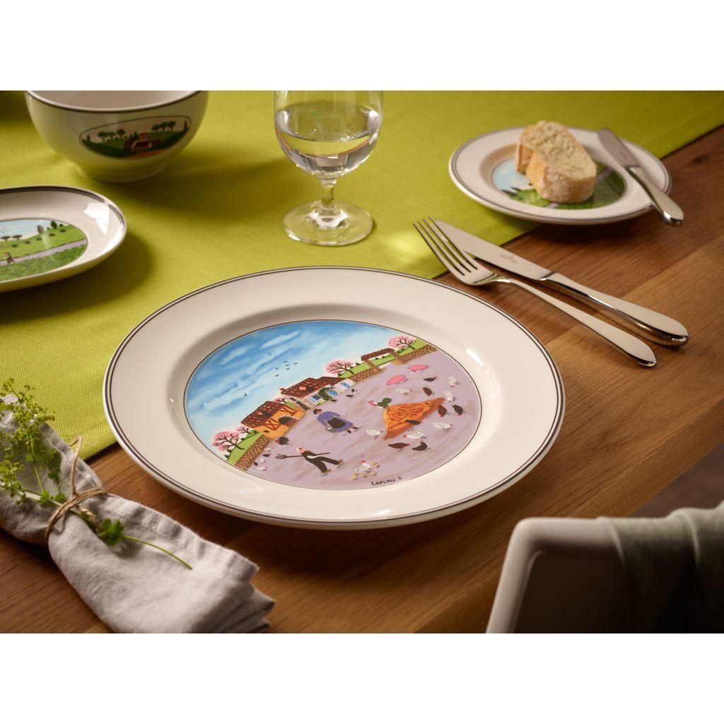Villeroy & Boch Design Naif Flat tallrik Fågelgård 271 mm
