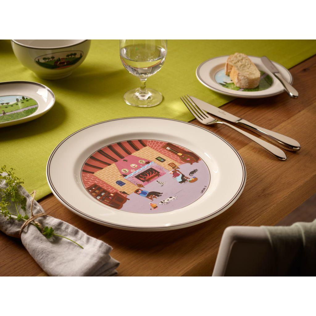 Villeroy & Boch Design Naif Flat tallrik Eldstad 271 mm