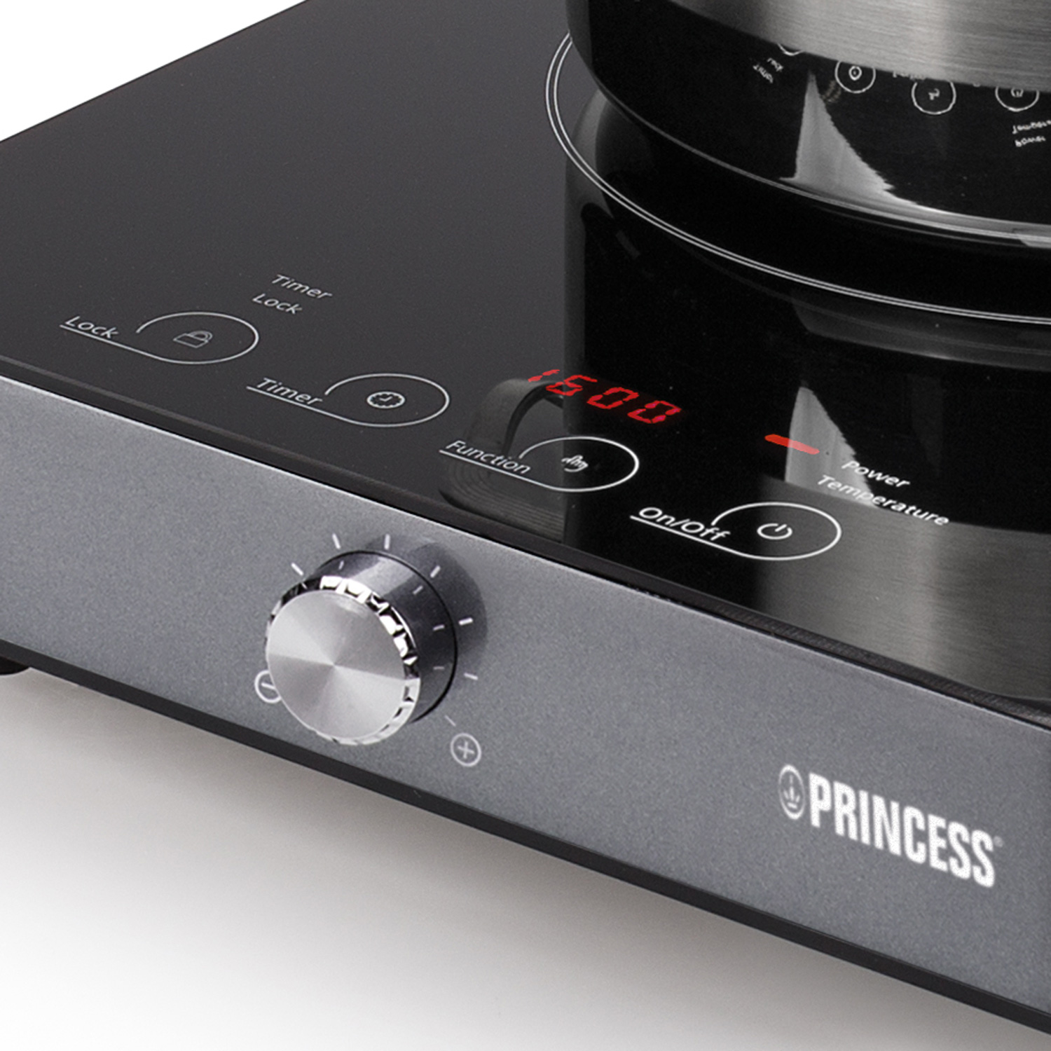 Princess Induktionsplatta Digital Singel