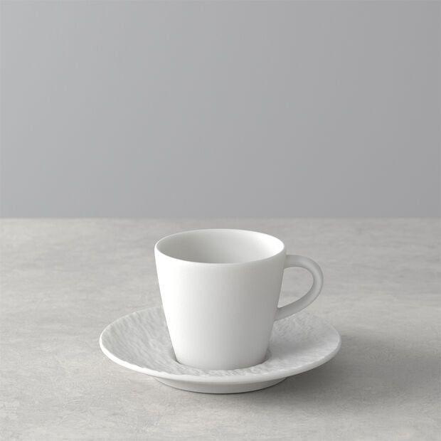 Villeroy & Boch Manufacture Rock Espressokopp Vit 10 cl