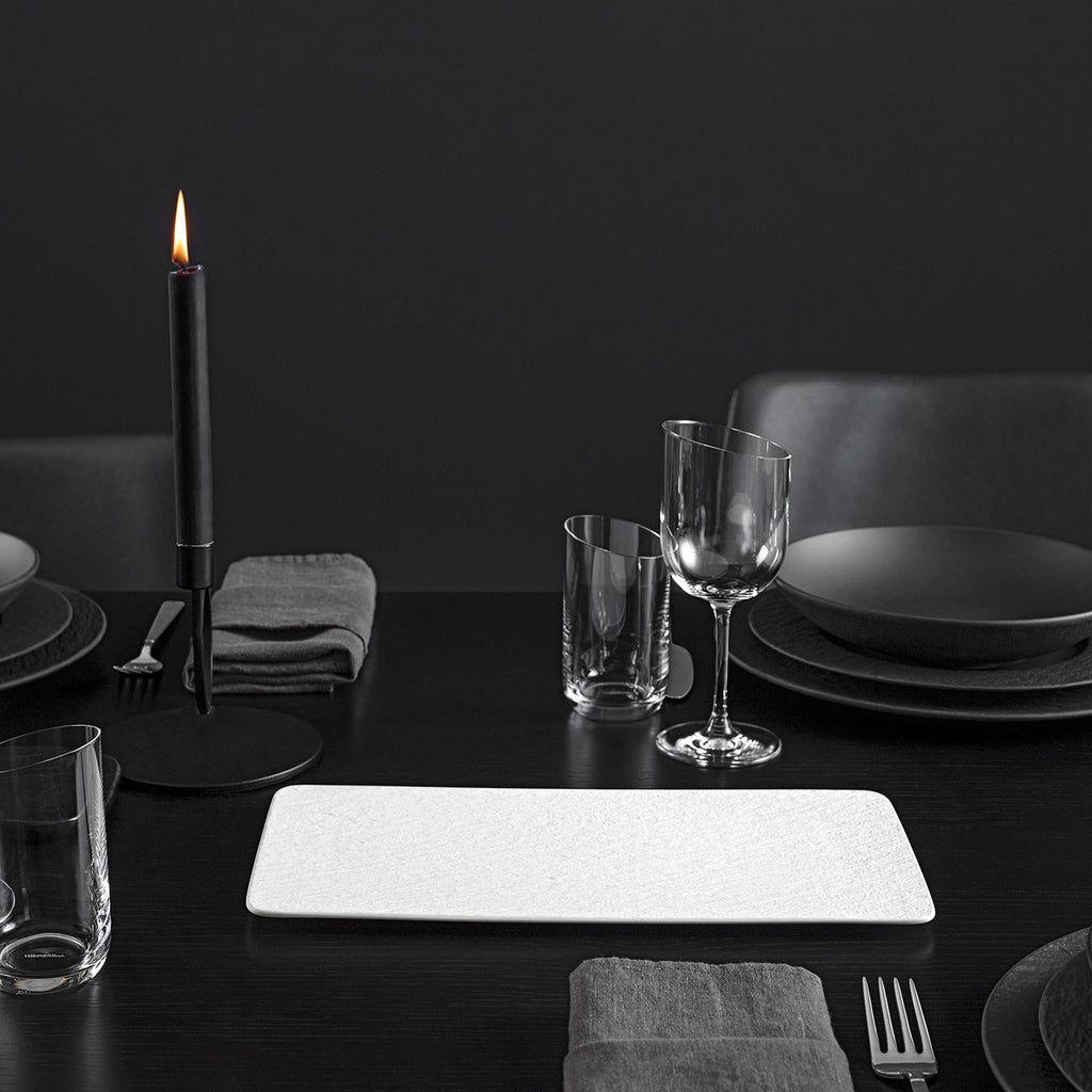 Villeroy & Boch Manufacture Rock blanc Rektangulärt serveringsfat
