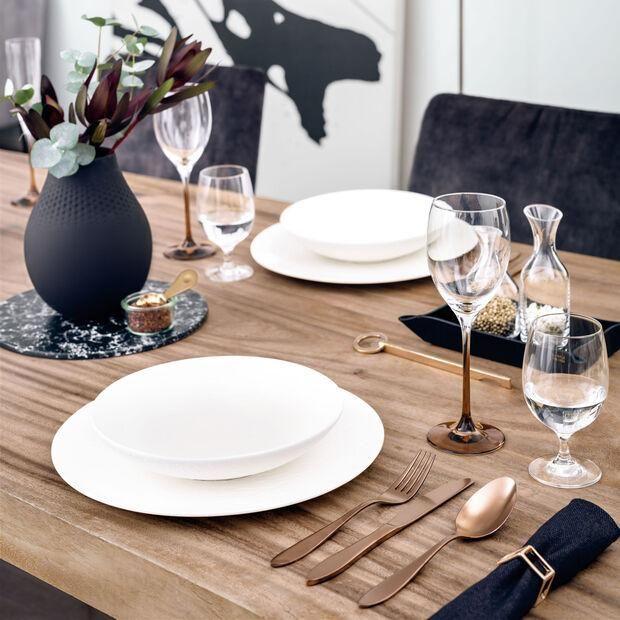 Villeroy & Boch Manufacture Rock Tallrik Djup 23,5 cm Vit