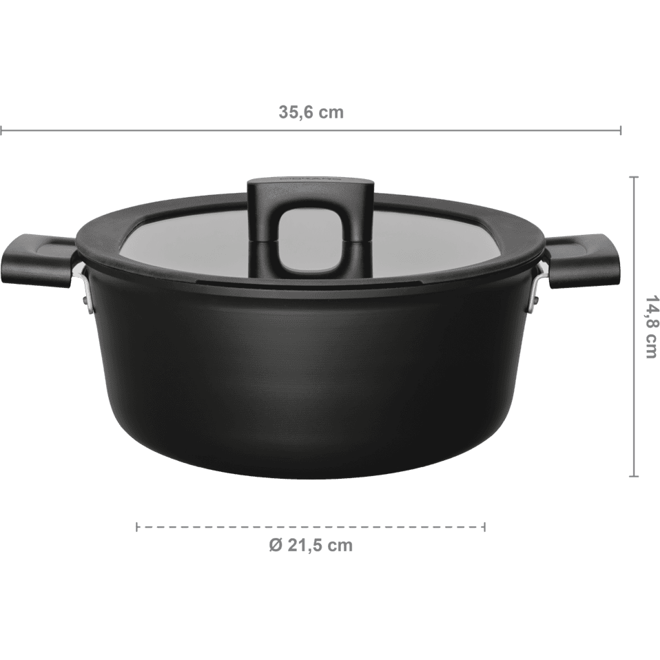 Fiskars Hard Face gryta 5 l/26 cm