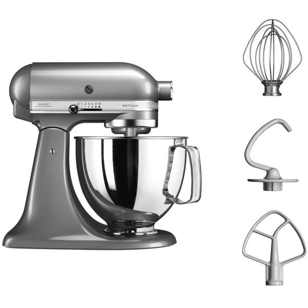 KitchenAid Artisan Köksmaskin 5KSM125 4,8 L Contour Silver