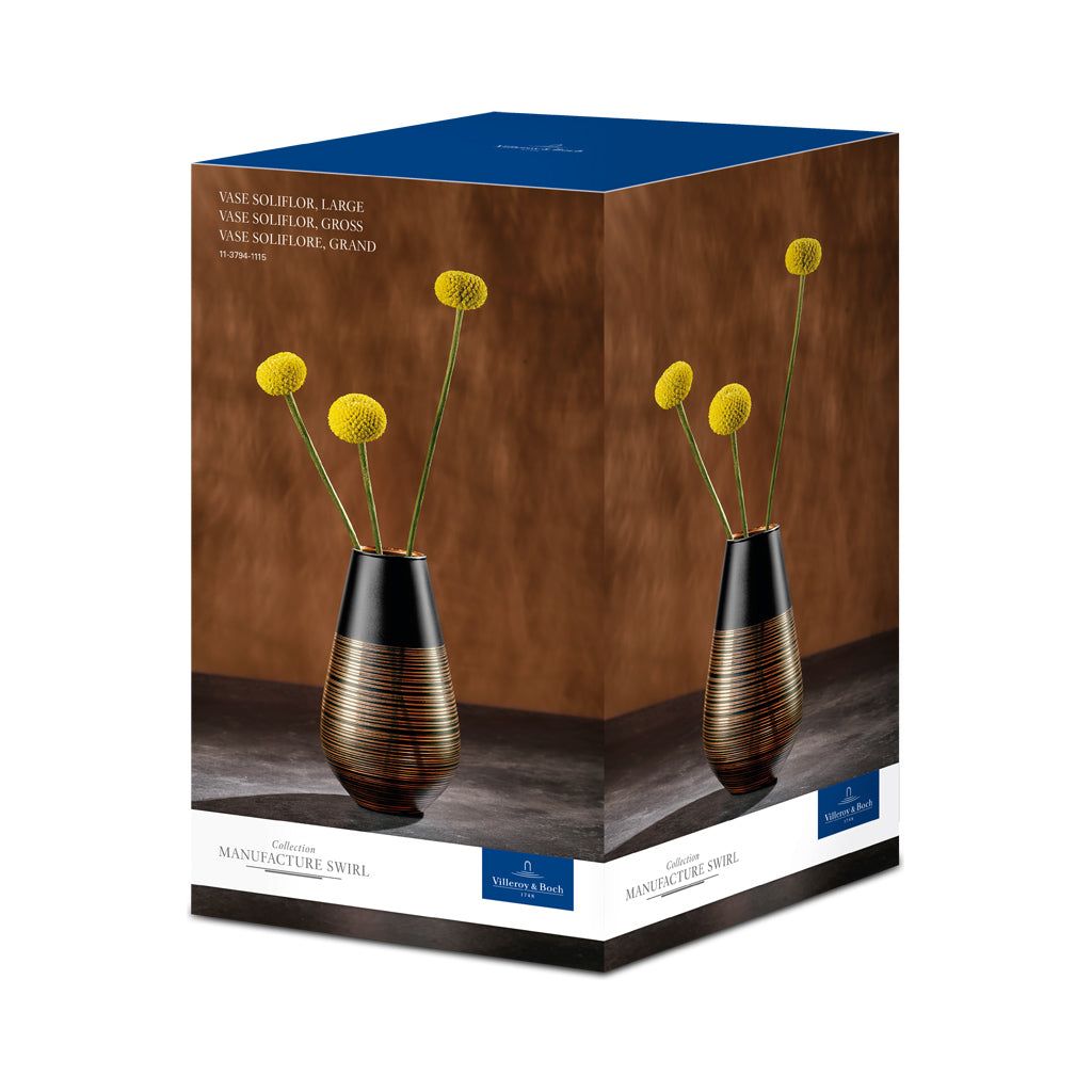 Villeroy & Boch Manufacture Virvel Vas solitär stor 750 ml