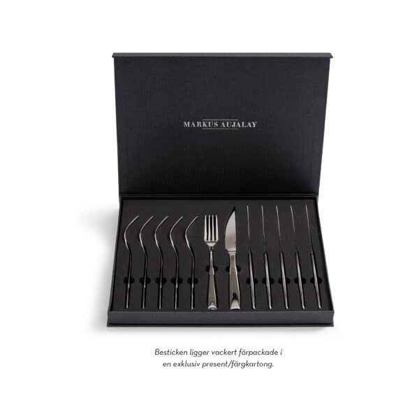 Markus Aujalay Kött & Grillbestick Signature 12-delar