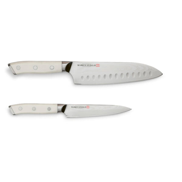 Markus Aujalay Kock och Skalknivset Japansk Damaskus 2-delar