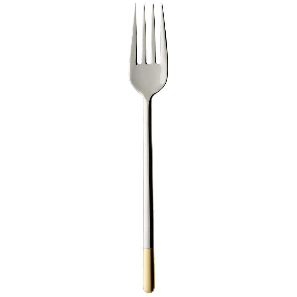 Villeroy & Boch Ella delvis guldpläterad Serveringsgaffel