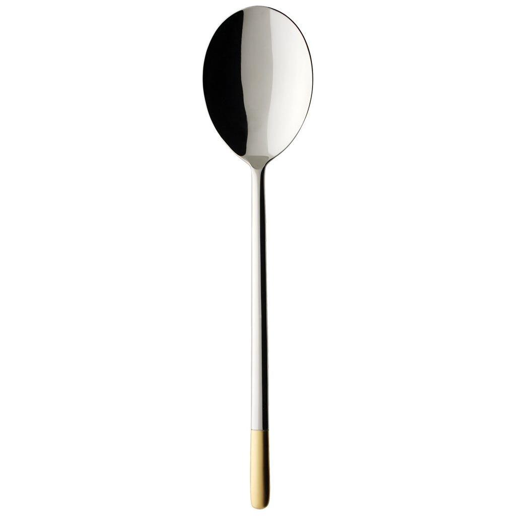 Villeroy & Boch Ella delvis guldpläterad Serveringssked