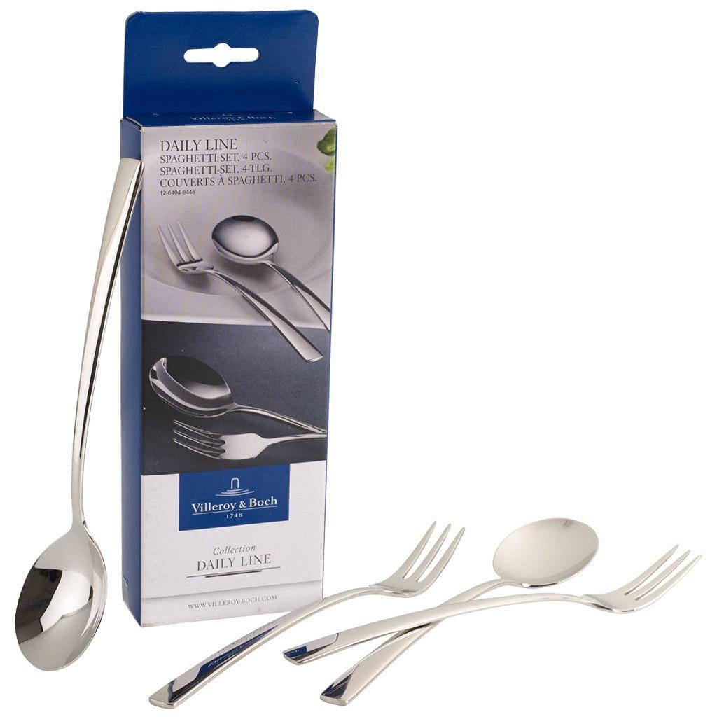 Villeroy & Boch Daily Line Specials Spaghettiset 4 delar, 2 skedar & 2 gafflar