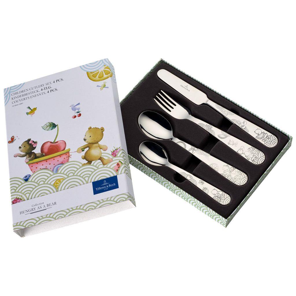 Villeroy & Boch Hungry as a Bear Barnbestickset 4 delar