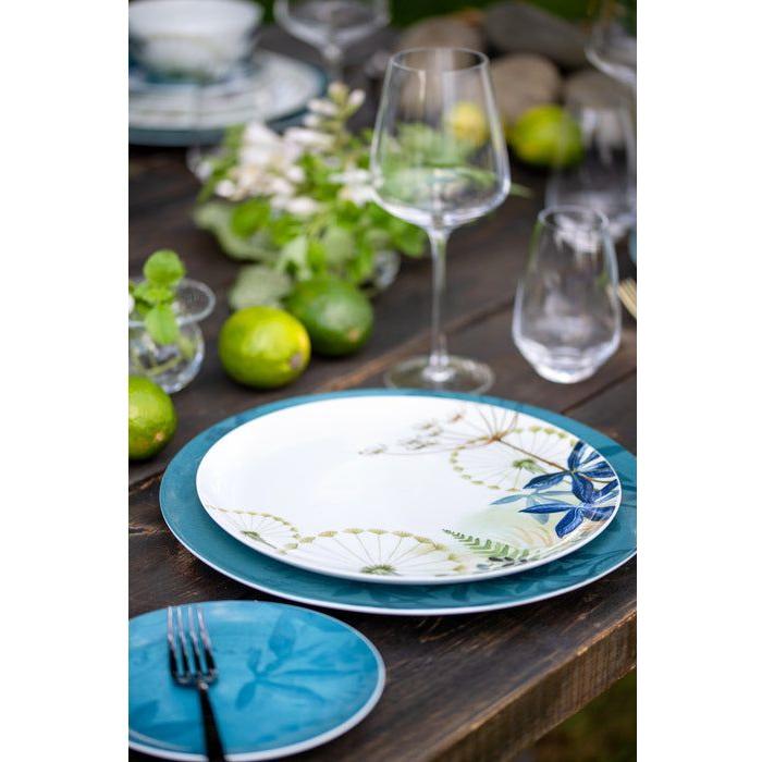 Magnor Florytale Assiett 17 cm Blå