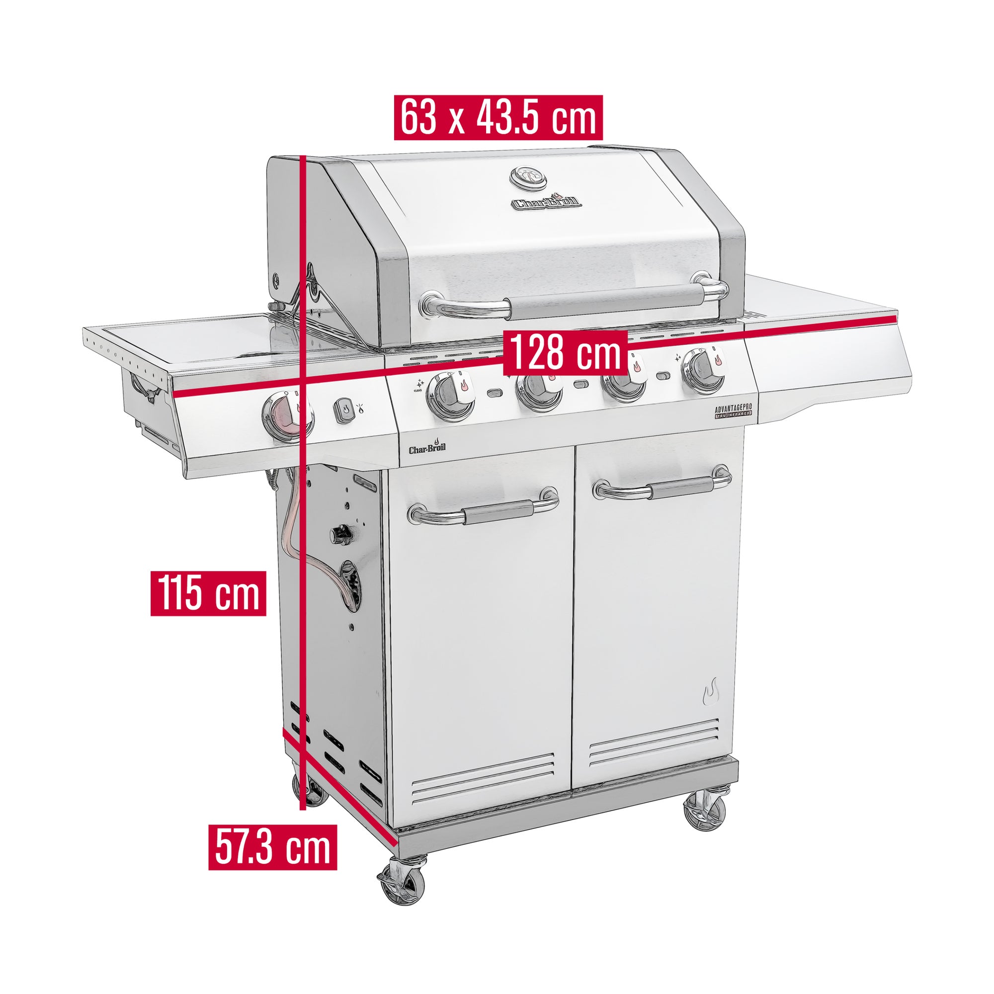 Char-Broil Gasolgrill Advantage PRO B4