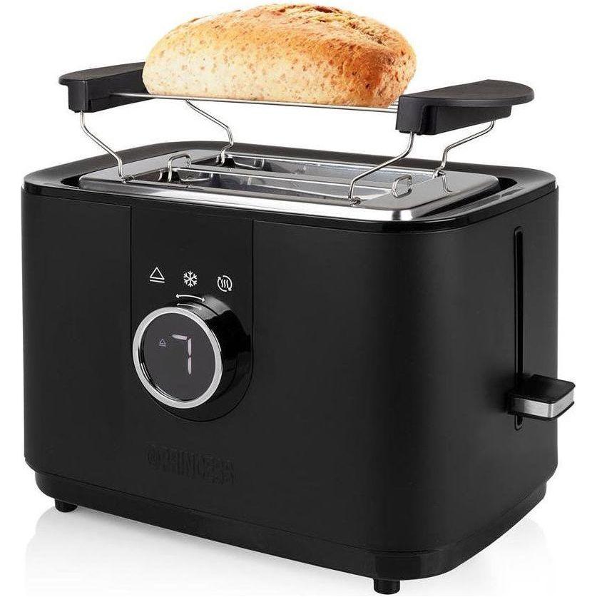 Princess Brödrost Moments Toaster Digital Black Met