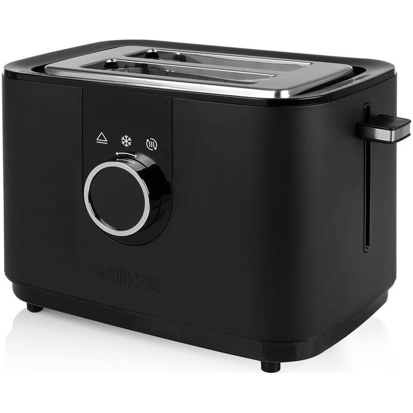 Princess Brödrost Moments Toaster Digital Black Met