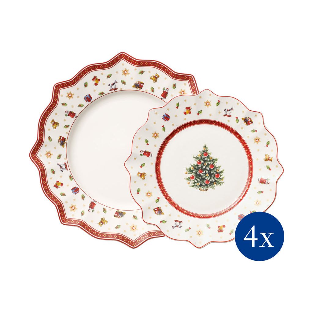 Villeroy & Boch Toy's Delight Tallriksset, 8 st.