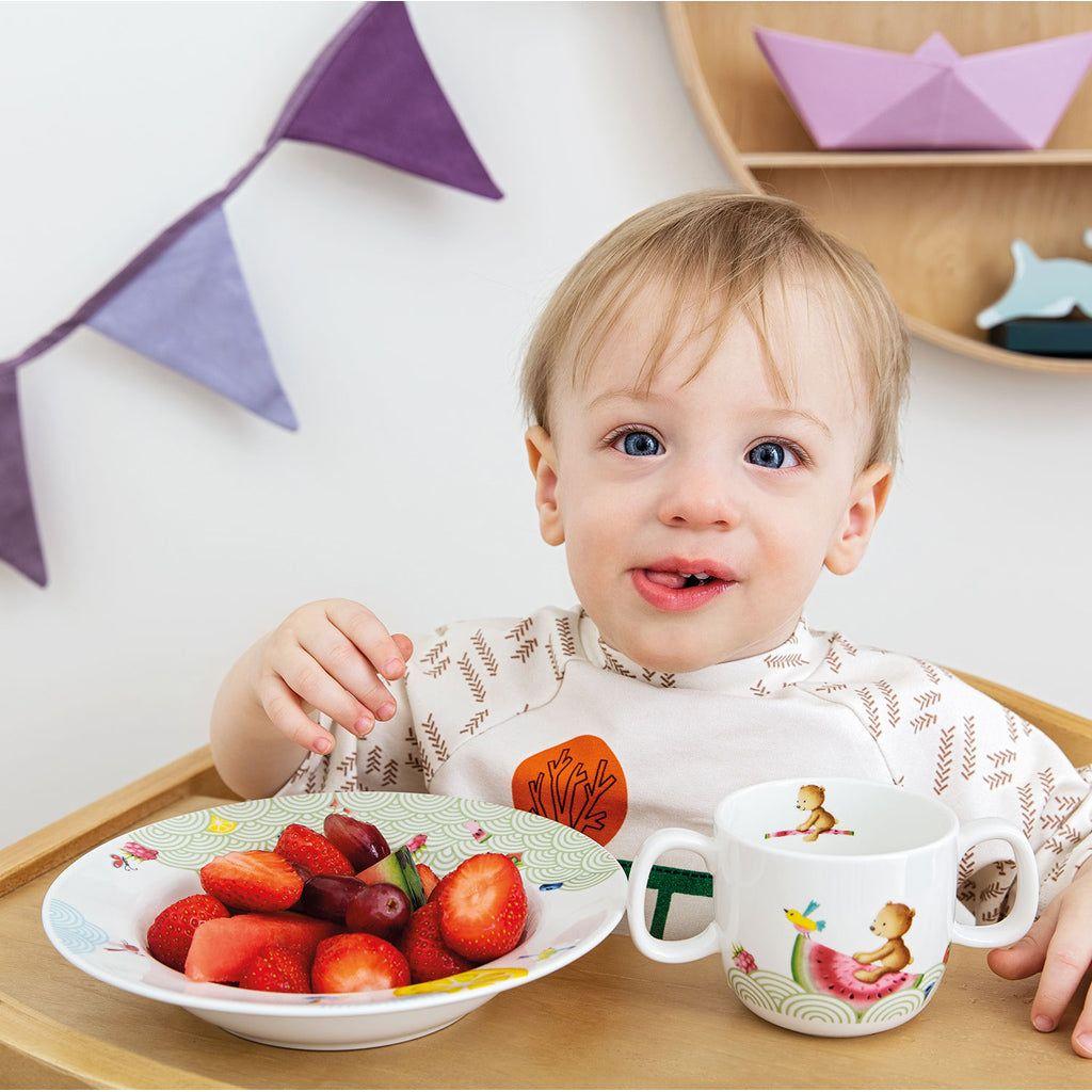 Villeroy & Boch Hungry as a Bear Barn djup tallrik 195 mm