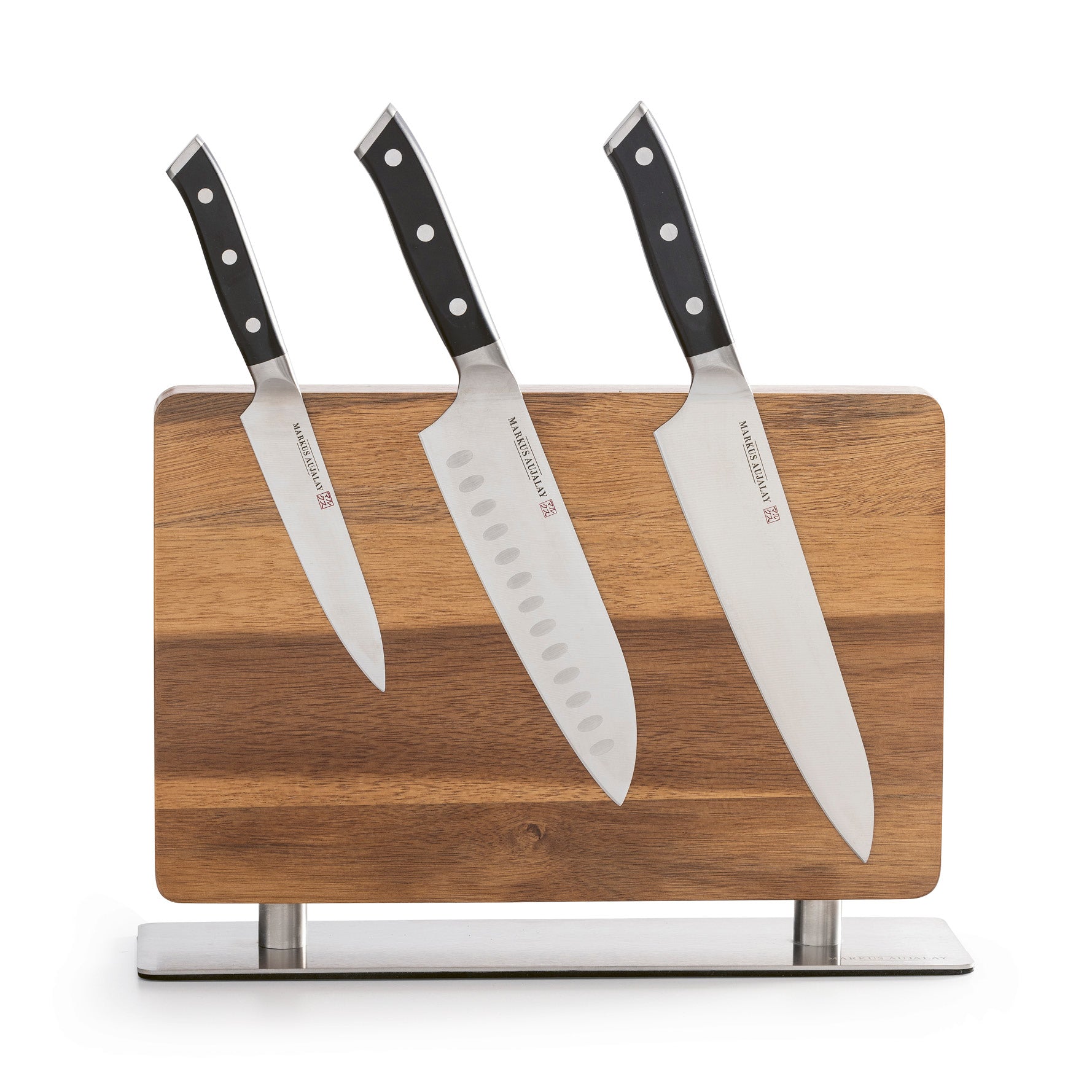 Markus Aujalay Knivblock med magnet 24x34 cm