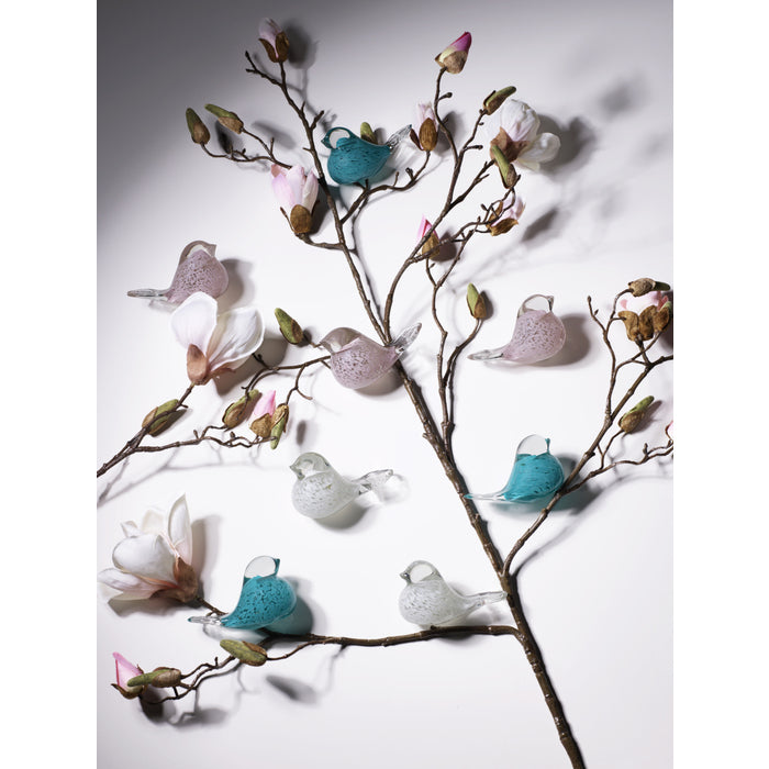 Magnor Lucky Bird fågel vit 6 cm