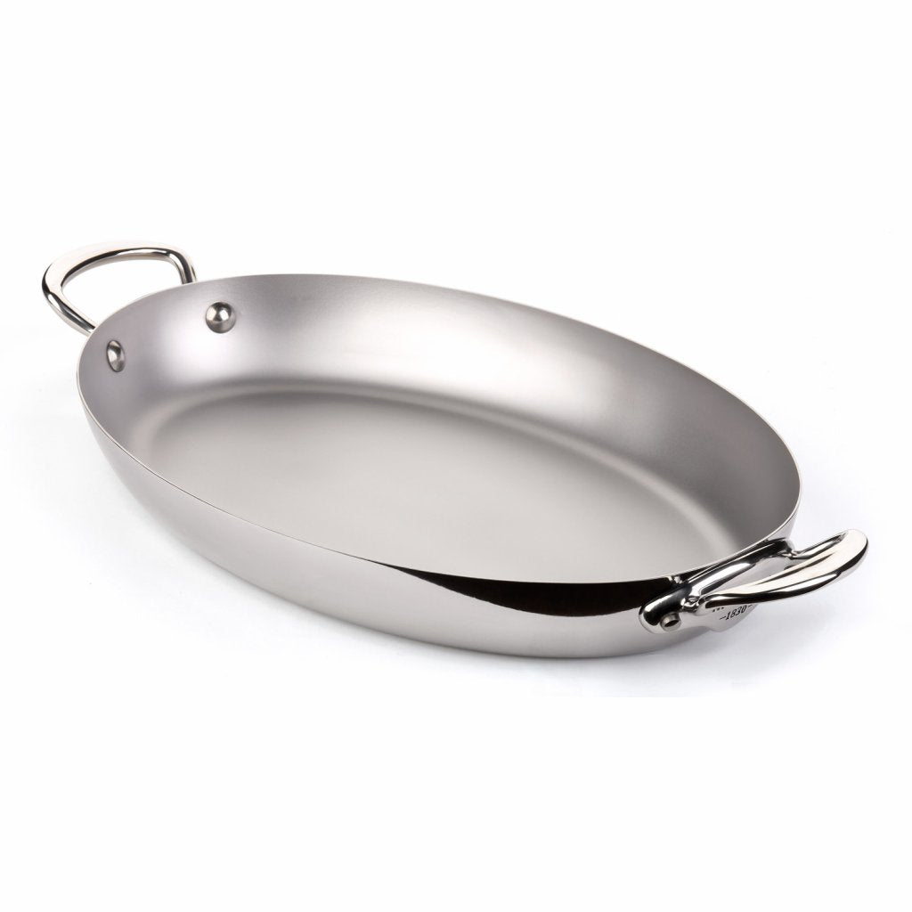 MAUVIEL Serveringspanna 30 cm, oval