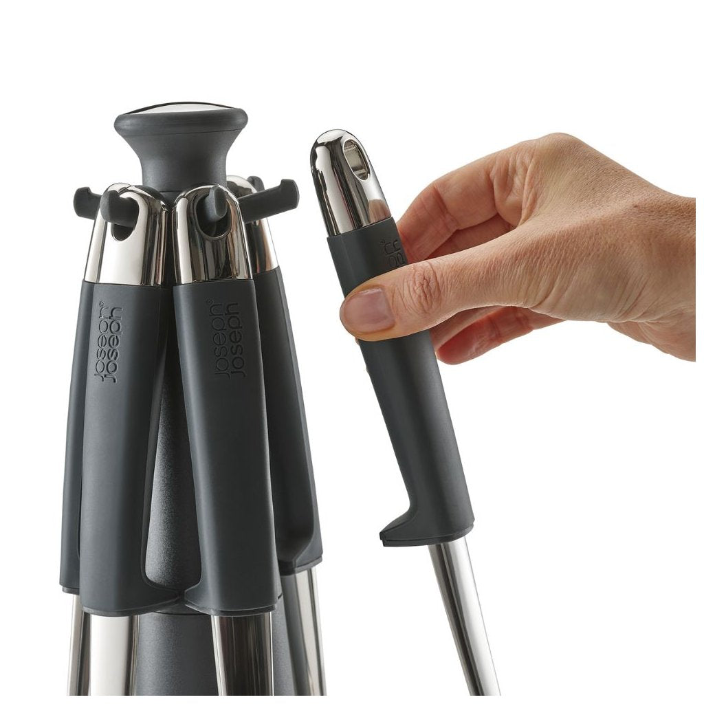 Joseph Joseph Köksredskap ELEVATE 100 COLLETCTION 95029, set 7 st, med ställ