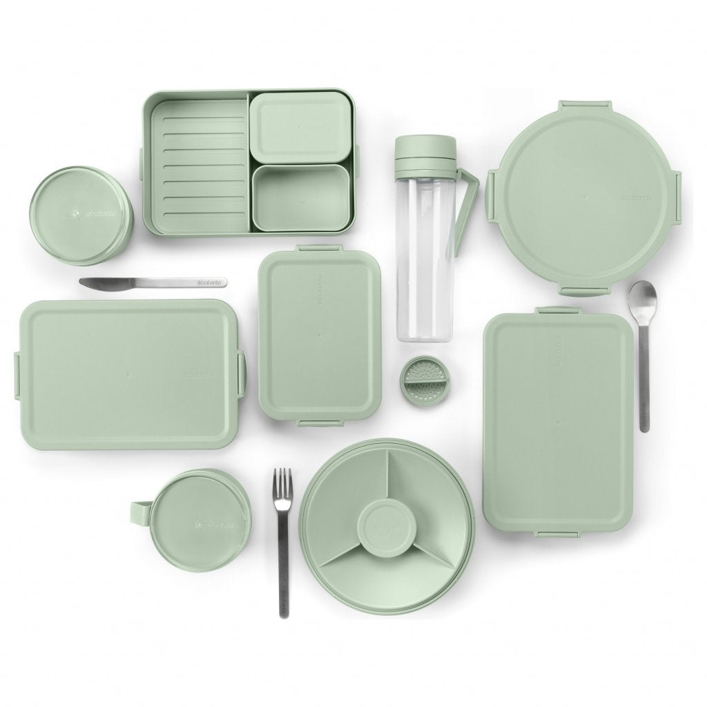 Brabantia Box för sallad MAKE & TAKE 1,3 l, nefritgrön