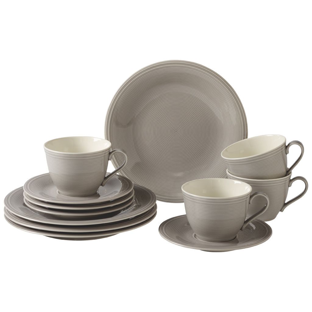 Villeroy & Boch Color Loop Sten Kaffeset 12 delar.