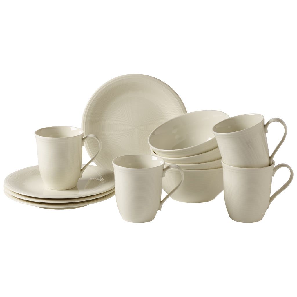 Villeroy & Boch Color Loop Natural Frukostset 12 delar
