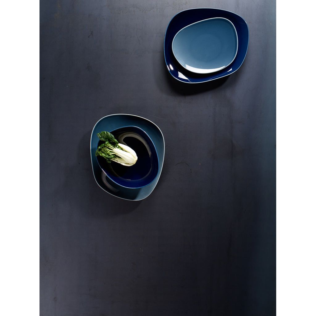 Villeroy & Boch Organic Mörkblå Djup tallrik 180 mm