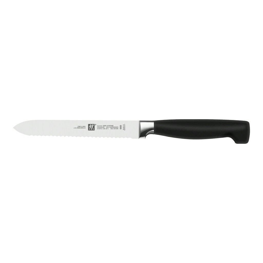 ZWILLING Blockknivstativ FOUR STAR, 7 st, med knivslip och sax, Zwilling
