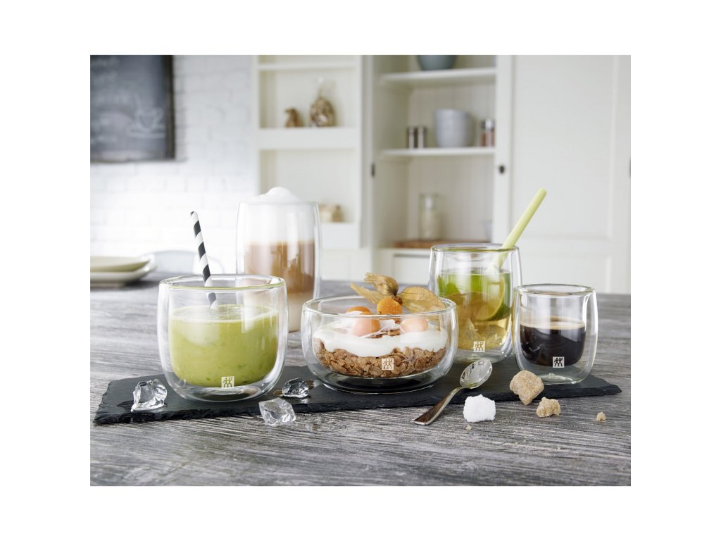 ZWILLING Kaffeglas SORRENTO, set i 2 delar, 200 ml, Zwilling
