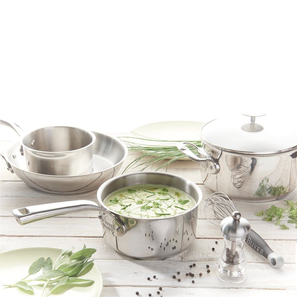 de Buyer Kastrull MILADY 24 cm, polerat rostfritt stål