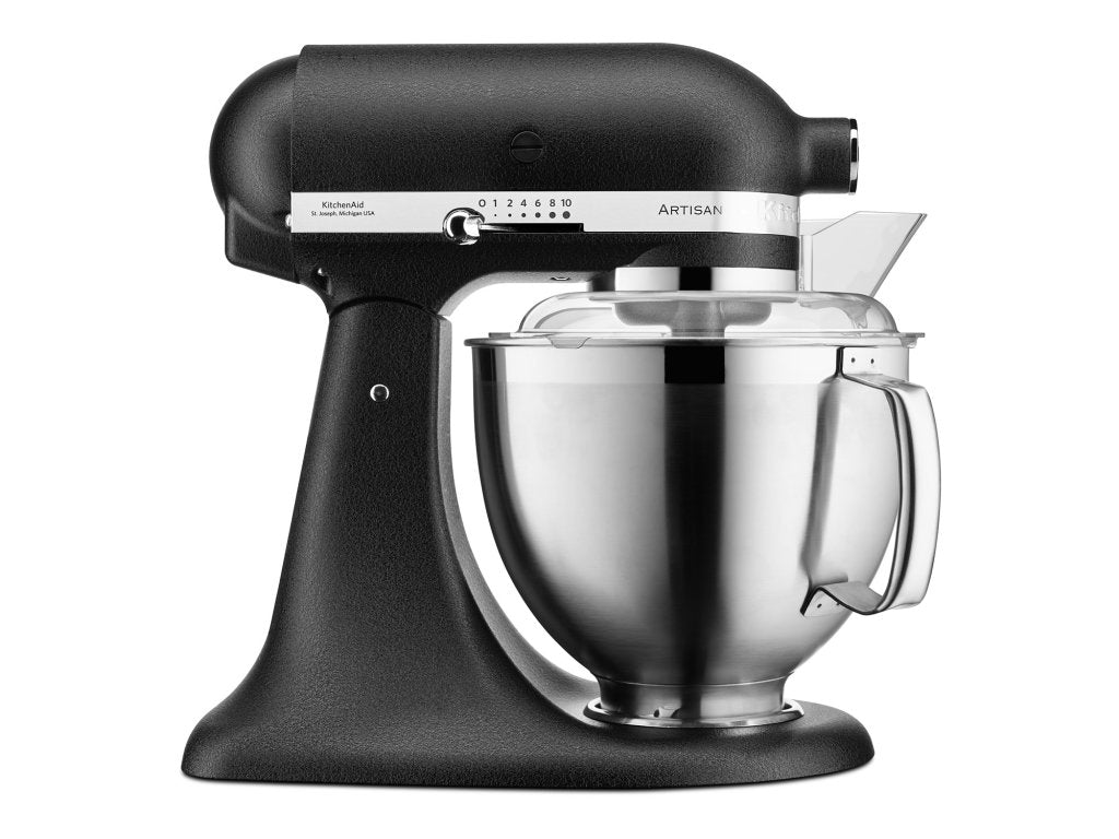 KitchenAid Artisan 5Ksm185Ps Köksmaskin M/Fällbart Drivhuvud 4,8L cast Iron Black