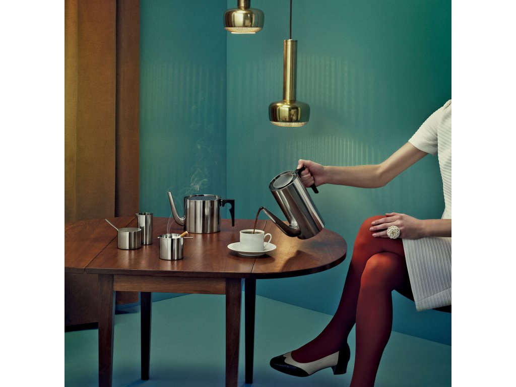 Stelton Kaffekanna CYLINDA LINE 1,5 l, rostfritt stål