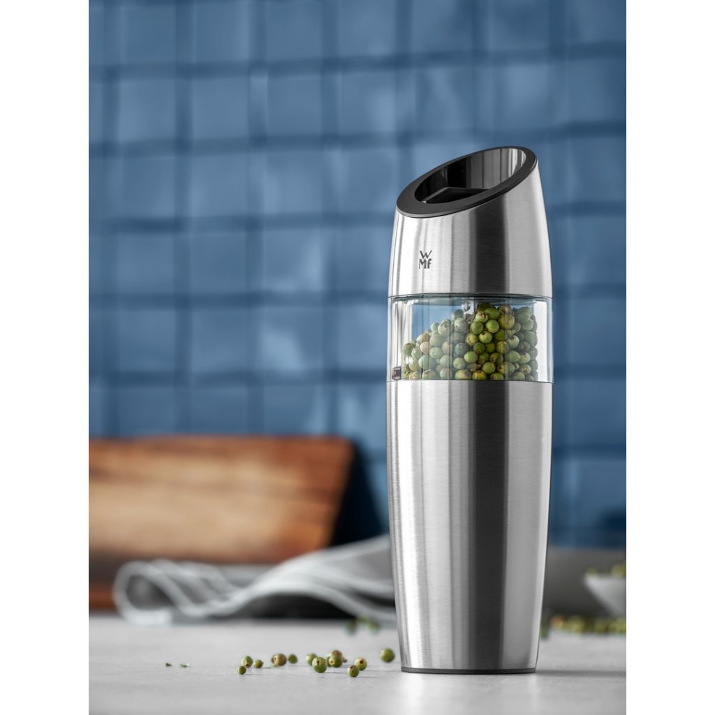 WMF Elektrisk salt- eller pepparkvarn, silver