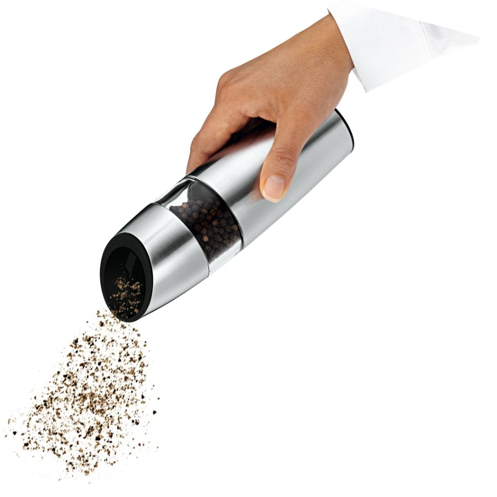 WMF Elektrisk salt- eller pepparkvarn, silver