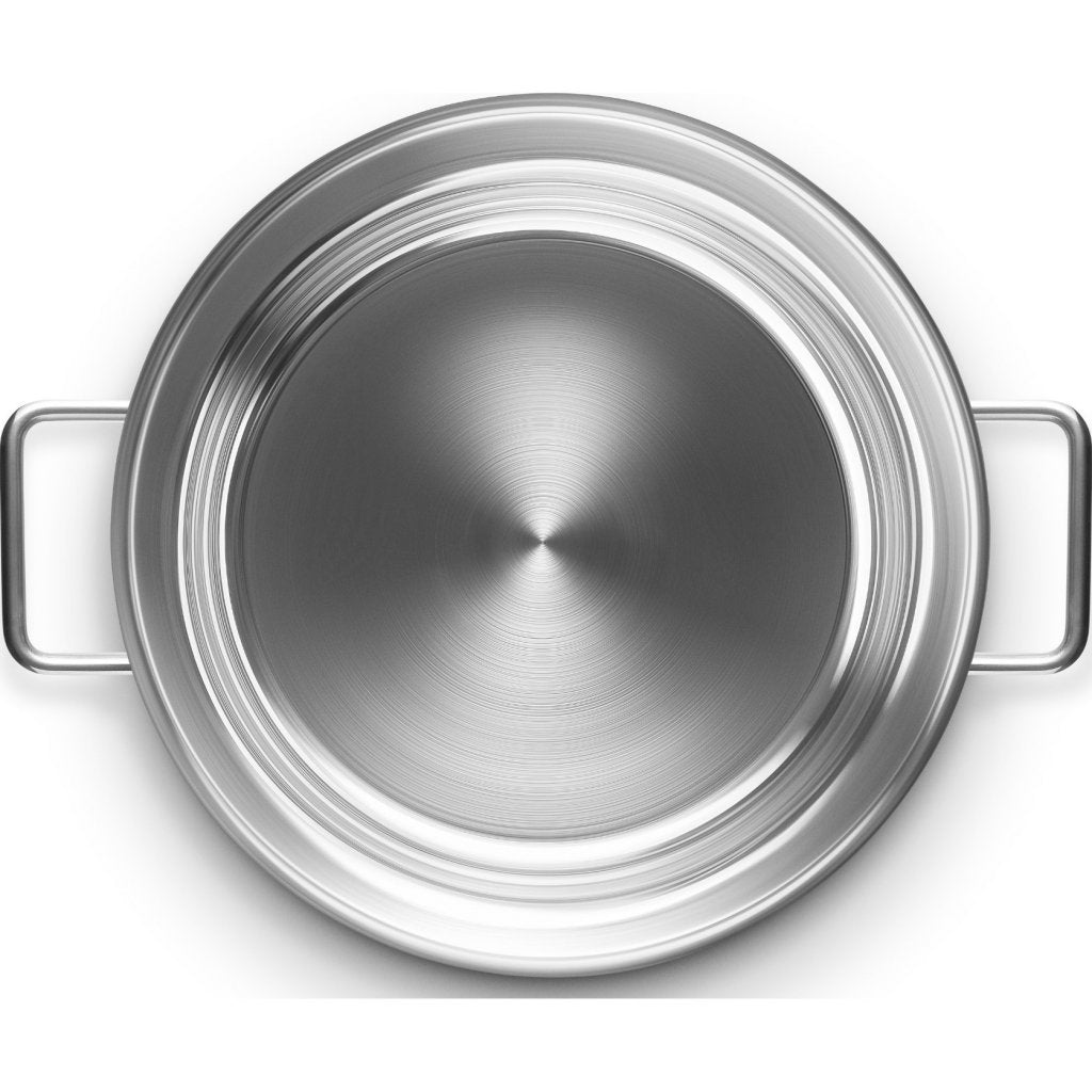 Eva Solo Stekpanna för sauté 24 cm, silver, rostfritt stål