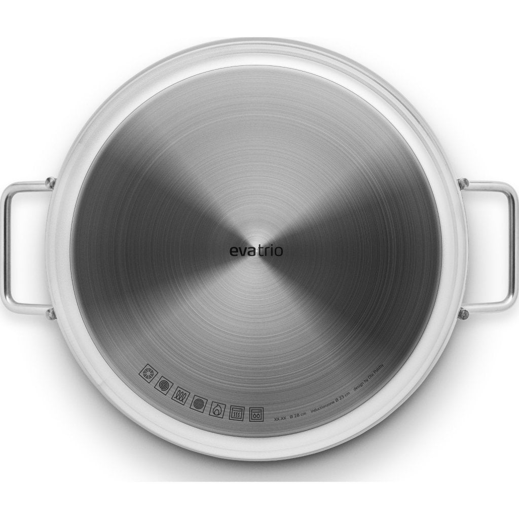 Eva Solo Stekpanna för sauté 24 cm, silver, rostfritt stål