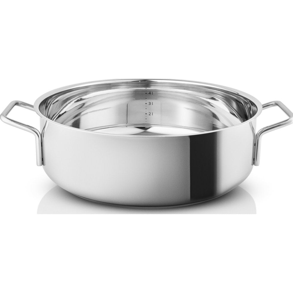 Eva Solo Stekpanna för sauté 24 cm, silver, rostfritt stål