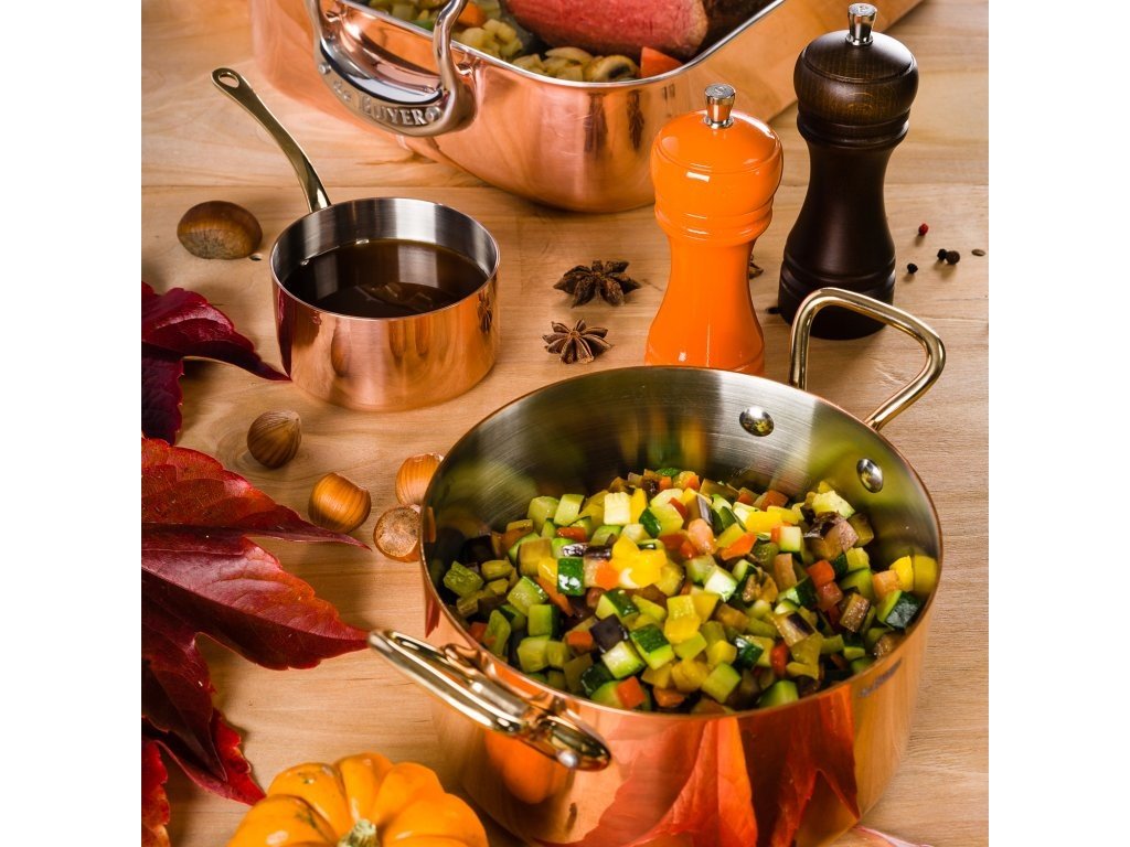 de Buyer Kastrull PRIMA MATERA 28 cm, 8 l, för induktion, med lock